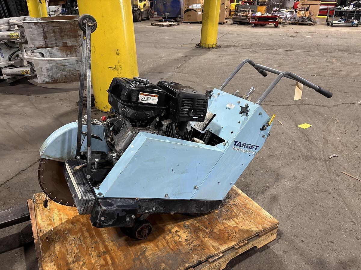 Used TARGET PORTACUT IV CONCRETE SAW
