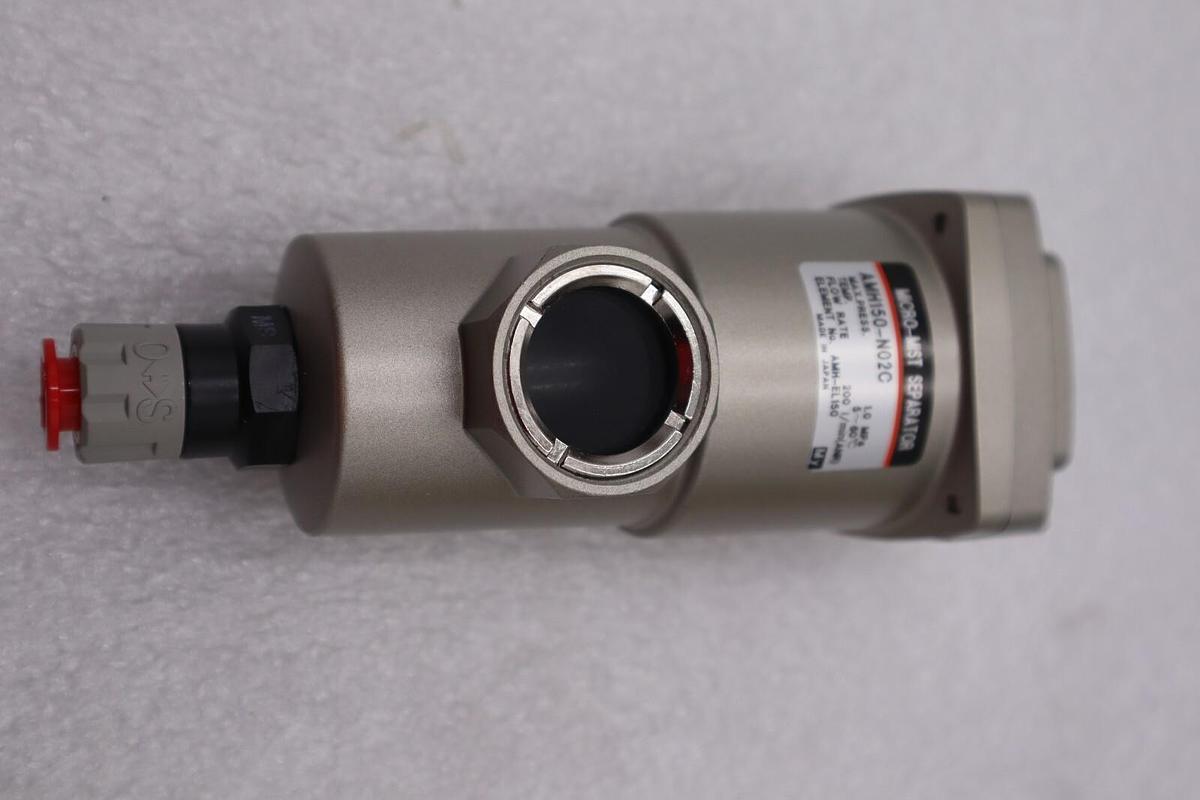 Used SMC AMH150-N02C AIR FILTER REGULATOR #S-337