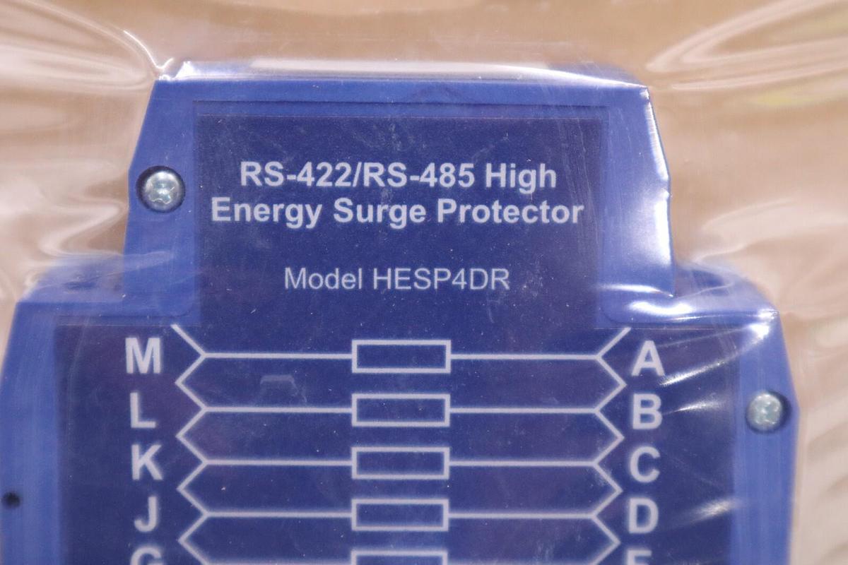 NEW B&B Electronics HESP4DR Data Line Surge Suppressor DIN Rail Mounted #G374A