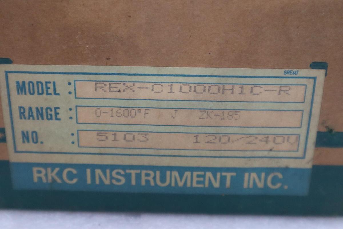 RKC REX-C1000H1C-R TEMPERATURE CONTROLLER PID WITH AUTOTUNE - STOCK GF440