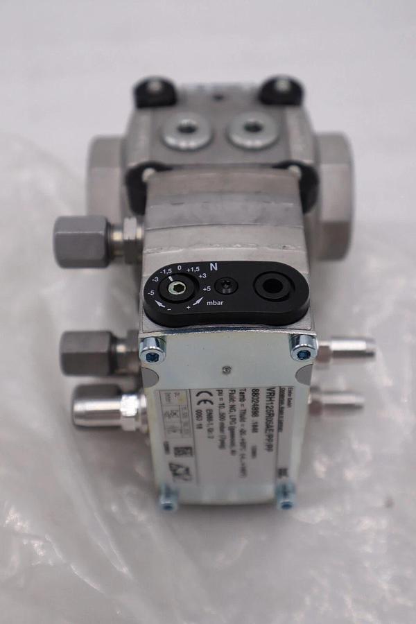 Used NEW KROM SCHRODER VRH125R05AE/PP/PP Gas Pressure Regulator STOCK H1208