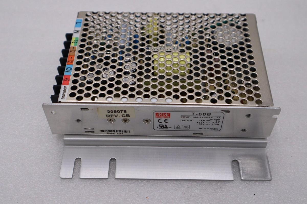 Used NEW OPEN BOX Mean Well Power Supply Part No. T-60B STOCK H1415