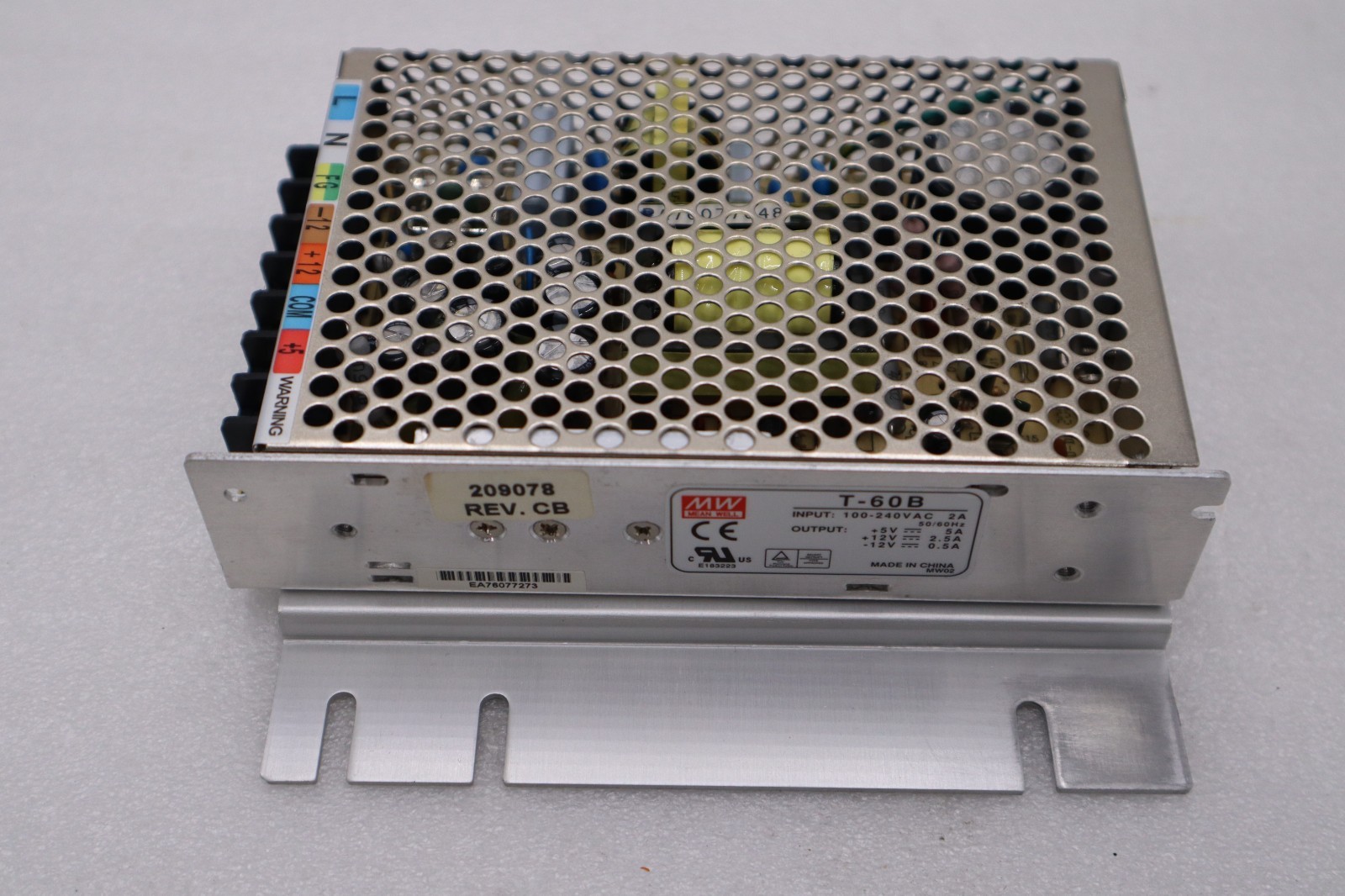Used NEW OPEN BOX Mean Well Power Supply Part No. T-60B STOCK H1415