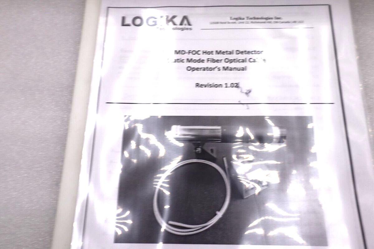NEW LOGIKA TECHNOLOGIES HMD-ST-FOC-024 HOT METAL DETECTOR STOCK #2174
