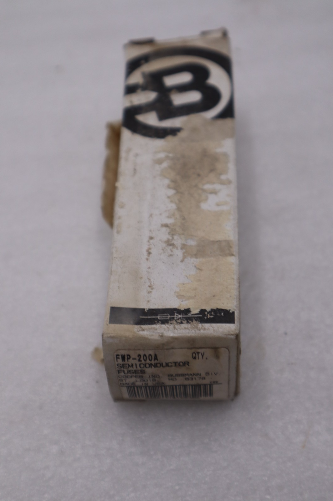 LOT OF 2 - BUSSMANN FWP-200A Fast Fuse - STOCK H-1699A