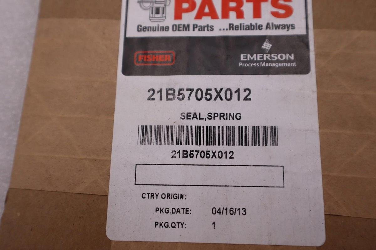 Used FISHER EMERSON 21B5705X12 SEAL SPRING #STOCK 141A