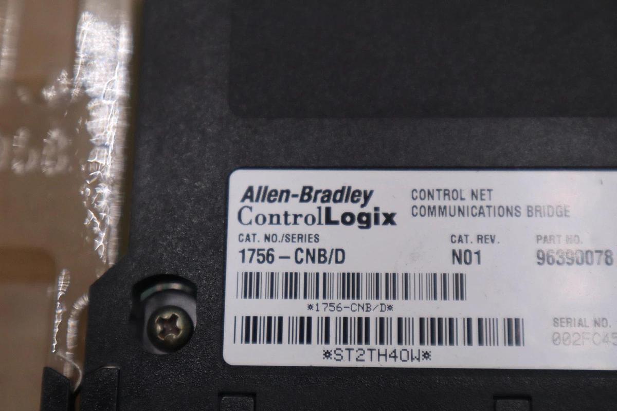 Allen Bradley 1756-CNB/D Control Net Communication Bridge STOCK 5243CC