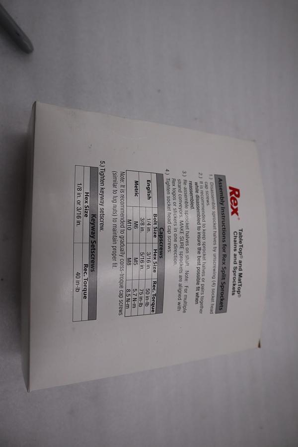 Used NEW OPEN BOX Rexnord NS1500-24T 1 1/2" SPROCKET STOCK H1878