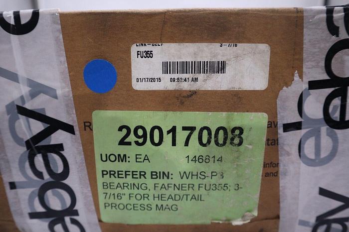 NEW Rexnord FU355 3-7/16" 4-Bolt Flanged Bearing Unit LinkBelt STOCK B-2144