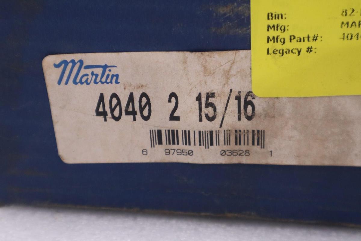 Used NEW OPEN BOX MARTIN 4040 2 15/16 TAPER LOCK BUSHING STK CC168