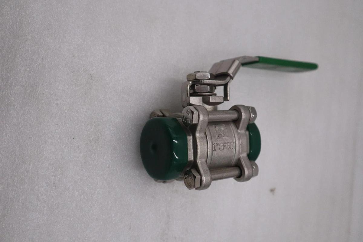 Used Inline Industries CF8M 1/2" 1000 WOG/ CF8M1000WOG 1" BALL VALVE - STOCK GF317