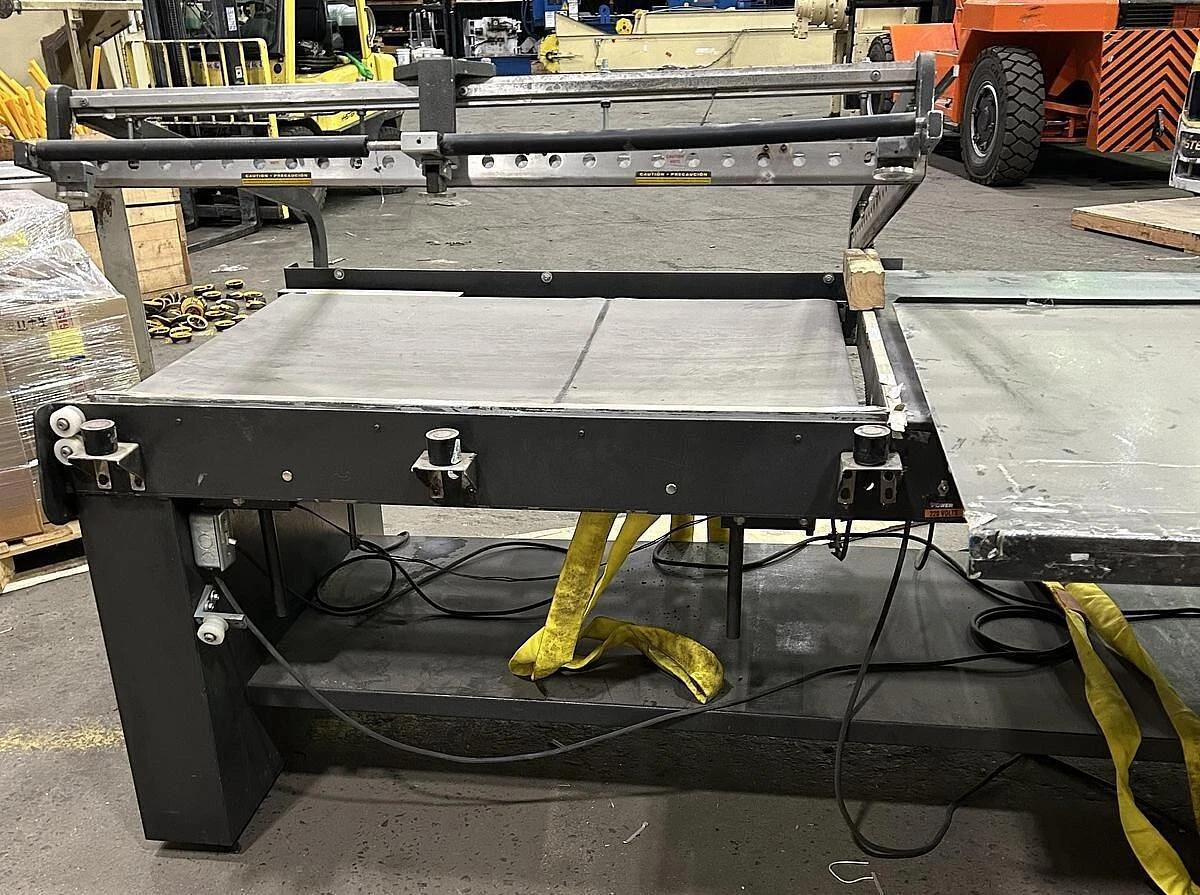 Used EASTEY LARGE CPAPACITY SEMI-AUTOMATIC SHRINK SYSTEM L BAR MODEL EM 4050-TKV