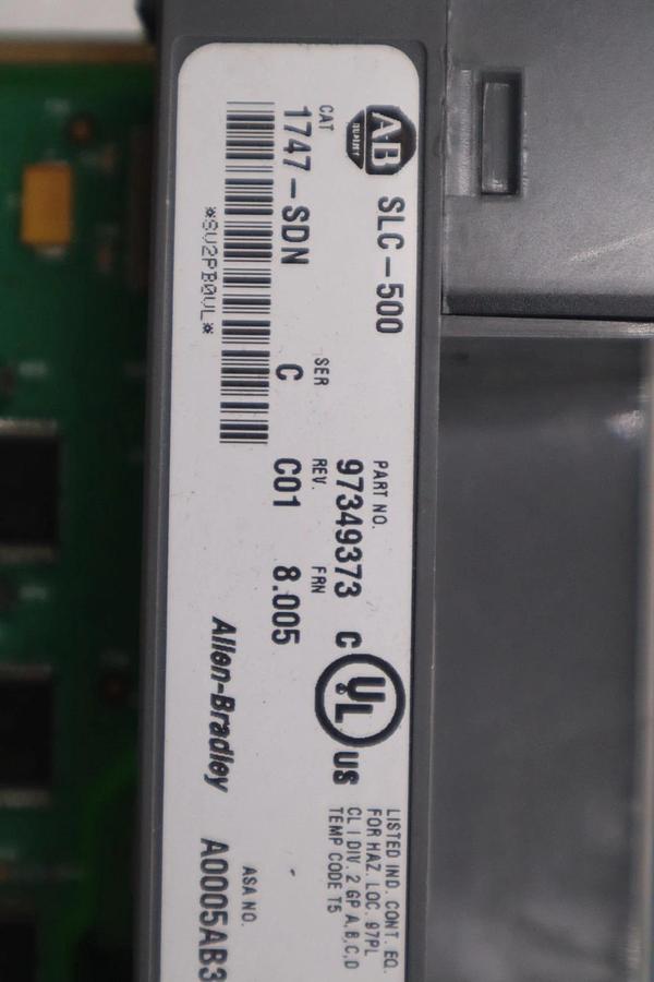 Used Allen Bradley 1747-SDN Scanner Module AB STOCK 5360