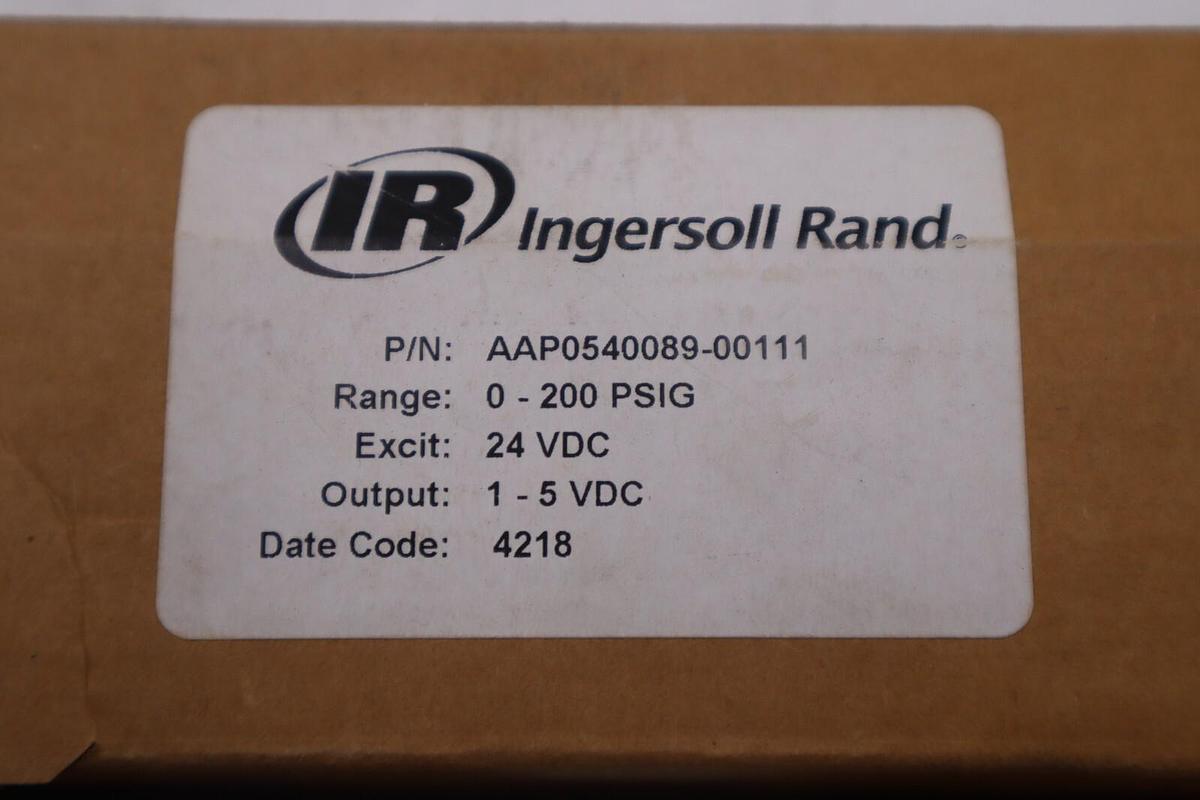 NEW INGERSOLL RAND AAP0540089-00111 PRESSURE TRANSMITTER AAP054008900111 #H85A