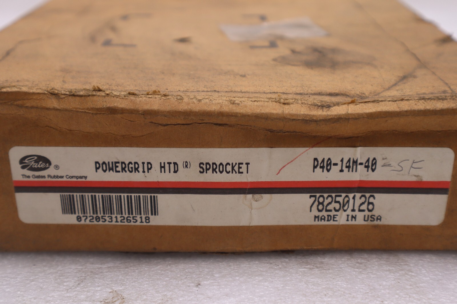 Used GATES P40-14M-40-SF HTD TIMING SPROCKET LB 40TEETH 1.57INBELT WIDTH STOCK B-864