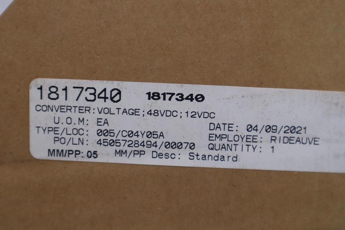 NEW IN BOX CUI INC VFK400W-Q48-S12 / VFK400WQ48S12 STOCK H209