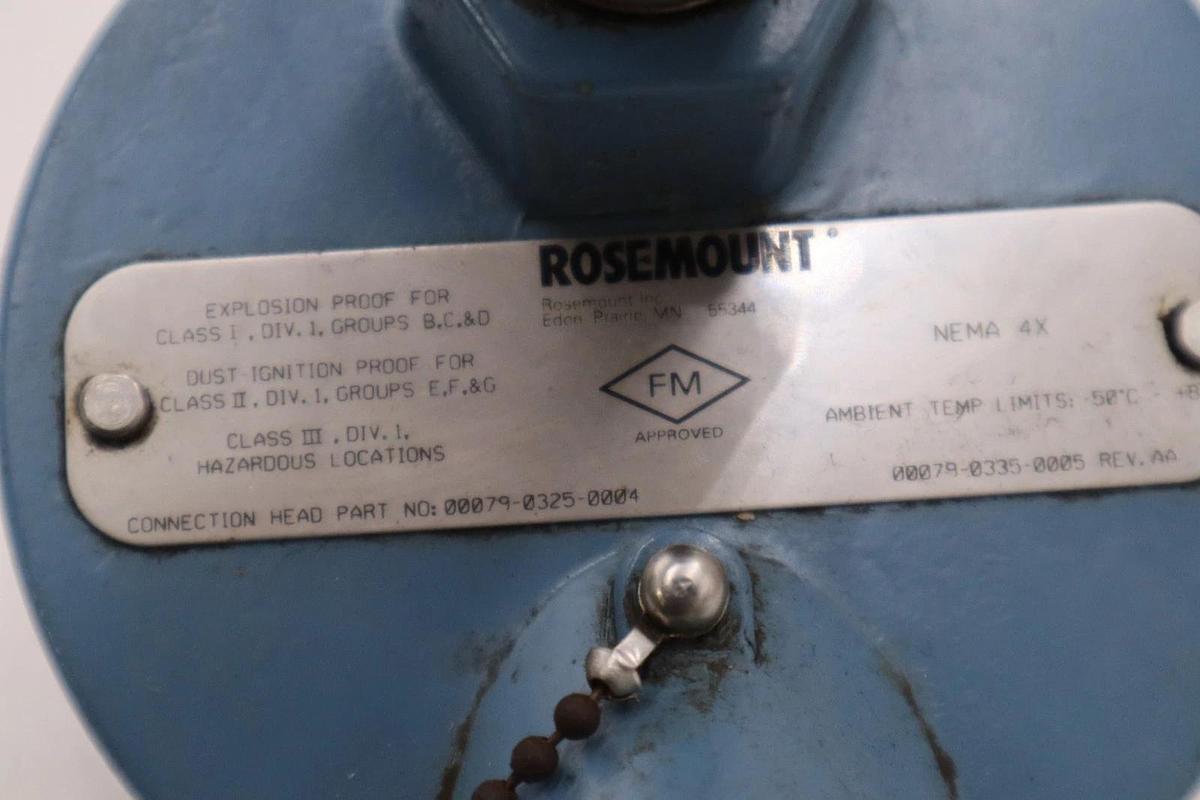 ROSEMOUNT 00079-0325-0004 THERMOCOUPLE TEMPERATURE STOCK H1396