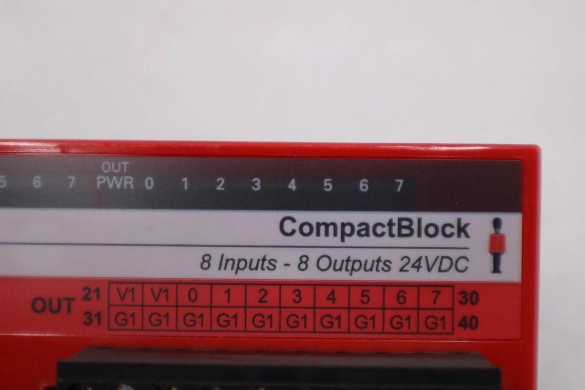 Used AB ALLEN BRADLEY 1791DS-IB8X0B8 I/O MODULE STOCK H1814