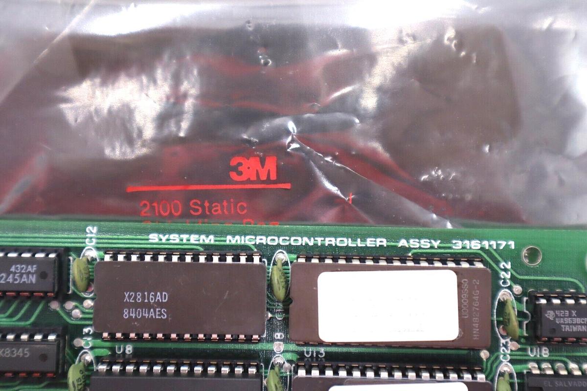 Used BRUCE 3161171 SYSTEM MICROCONTROLLER BOARD REV A STOCK #2728