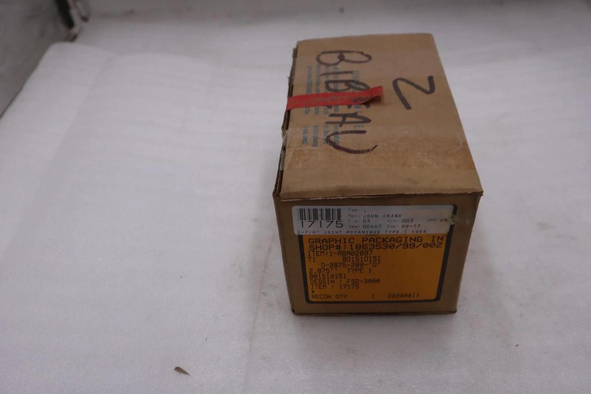 Used John Crane FSD3000 Spring Seal Assembly 2.875" NEW IN BOX STOCK GF-941