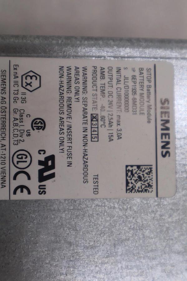 Used SIEMENS 6EP1935-6MD31 / 6EP19356MD31 STOCK 5162