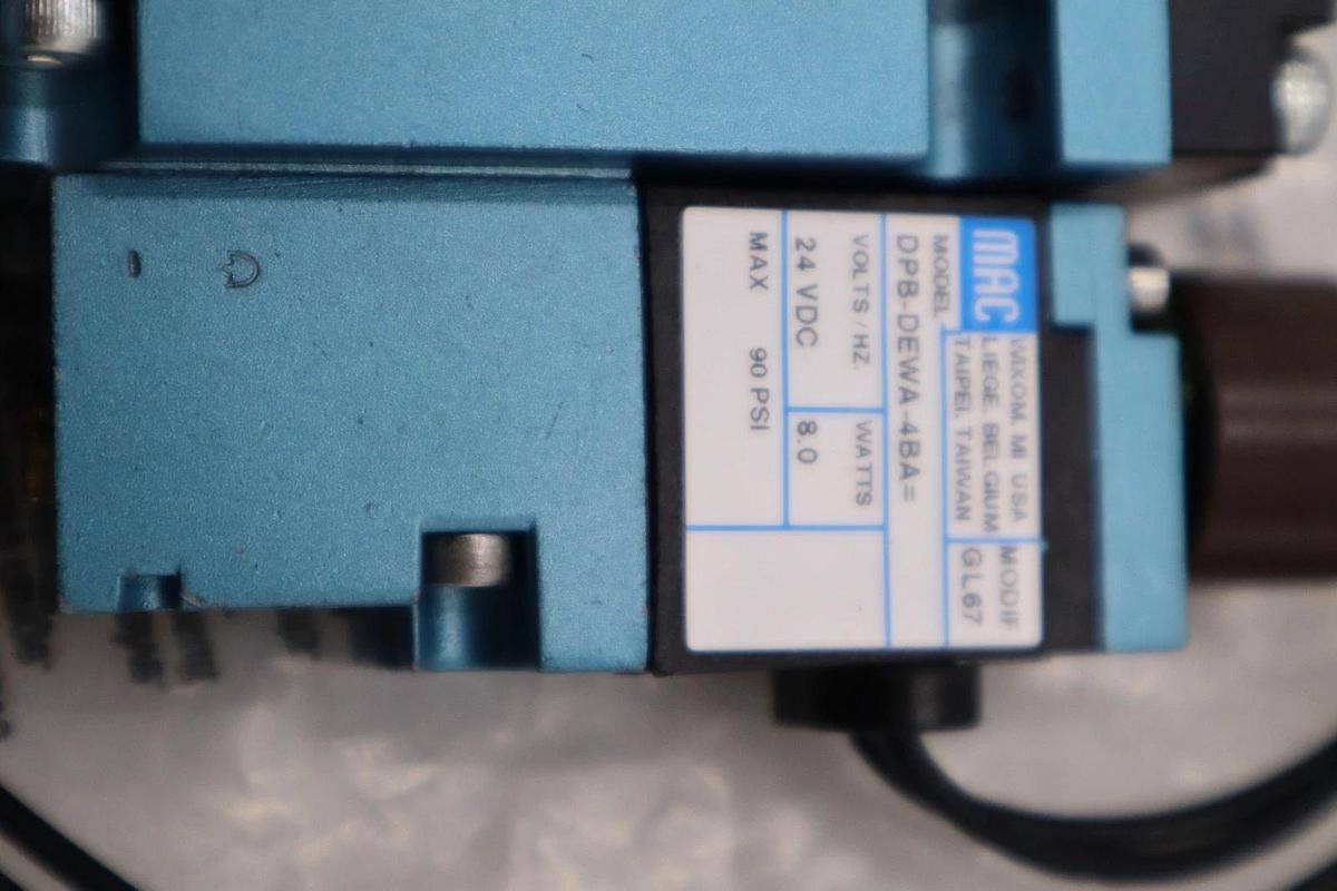 Used NEW MAC 54A-AB-000-DP-DEWA-4BA SOLENOID VALVE STOCK H1467