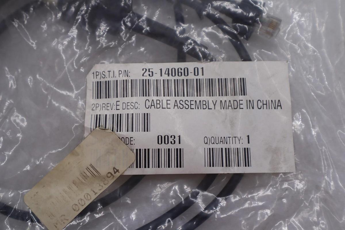SYMBOL 25-14060-01 CABLE ASSEMBLY SYNAPSE FACTORY SEALED NOS #1014A