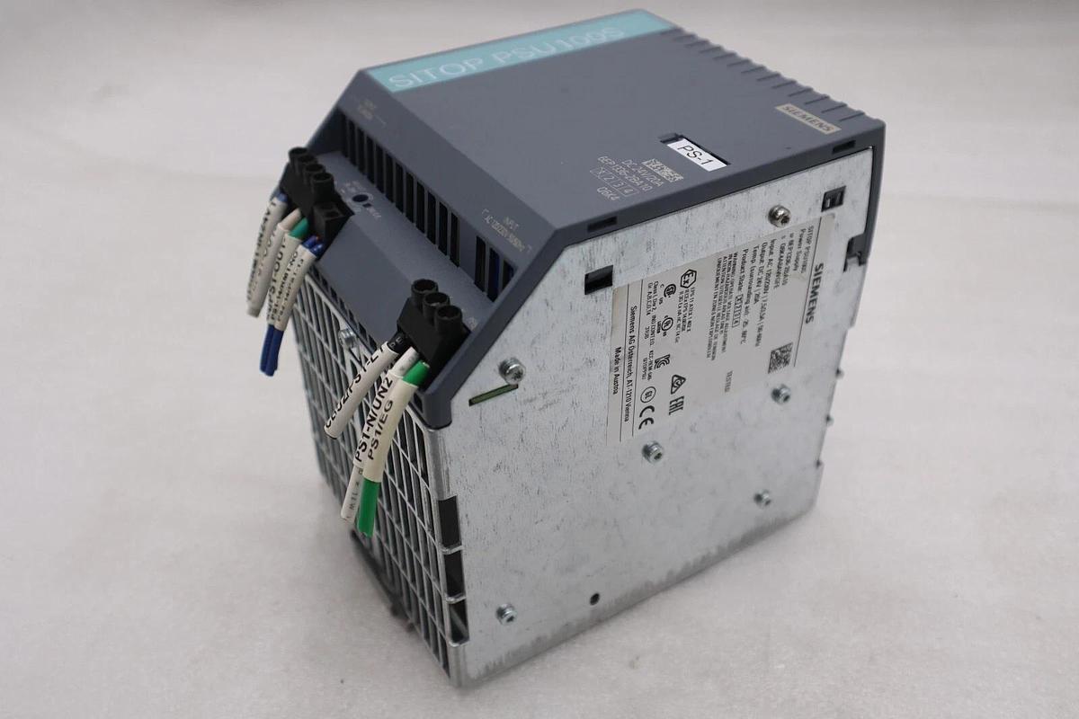 Used Siemens 6EP1336-2BA10 SITOP PSU100S Power Supply 24V DC 20A Output #K-612-A