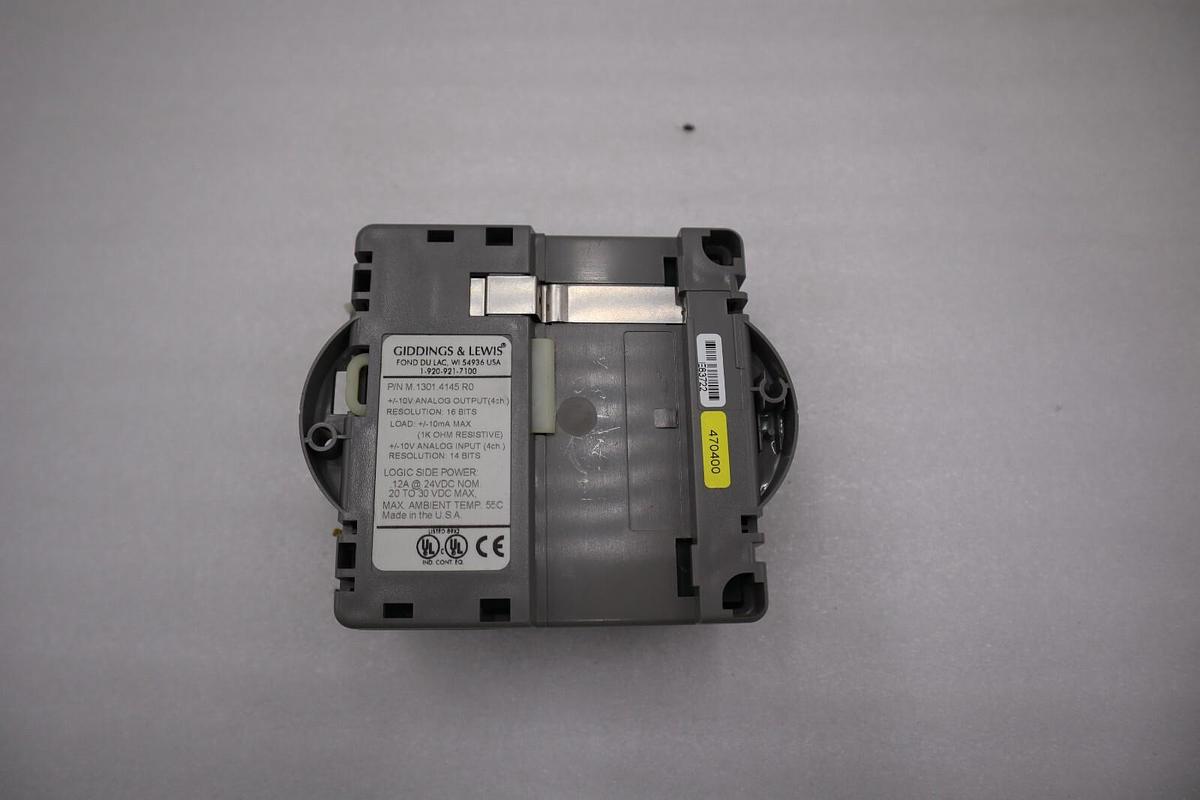 Used Giddings & Lewis M.1301.4145 R0 OUTPUT INPUT PLC MODULE STOCK 5148A
