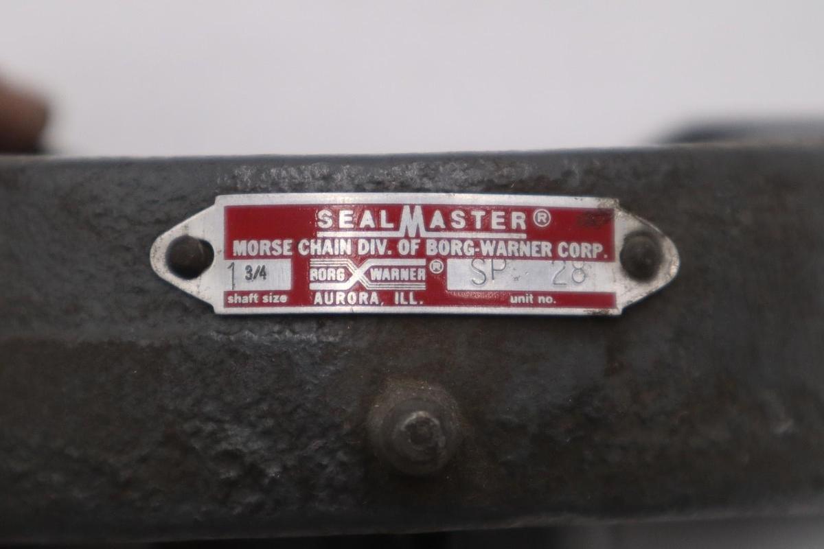 Used NEW OPEN BOX Sealmaster SP-28 Pillow Block Ball Bearing 1-3/4 in Bore -CC149