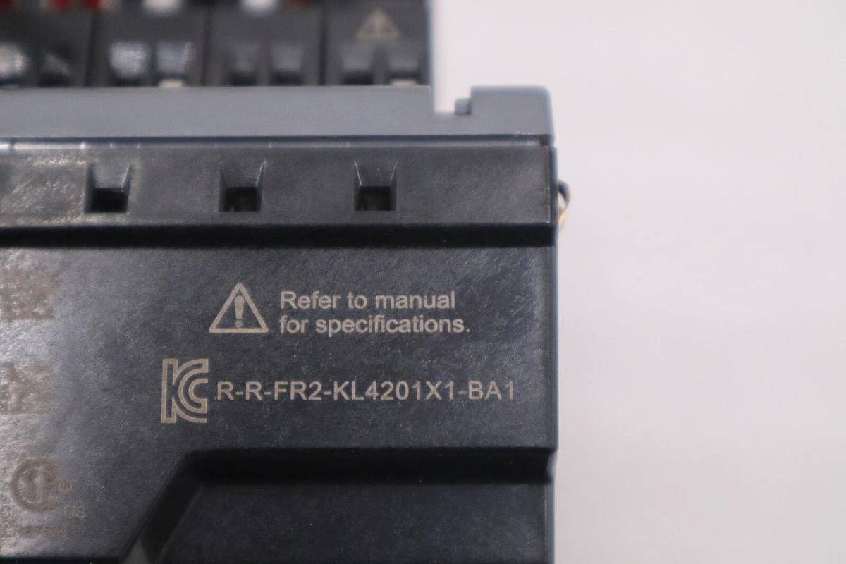 Used Emerson DeltaV KL4201X1-BA1 CHARM BASEPLATE USED UNIT STOCK 2914A