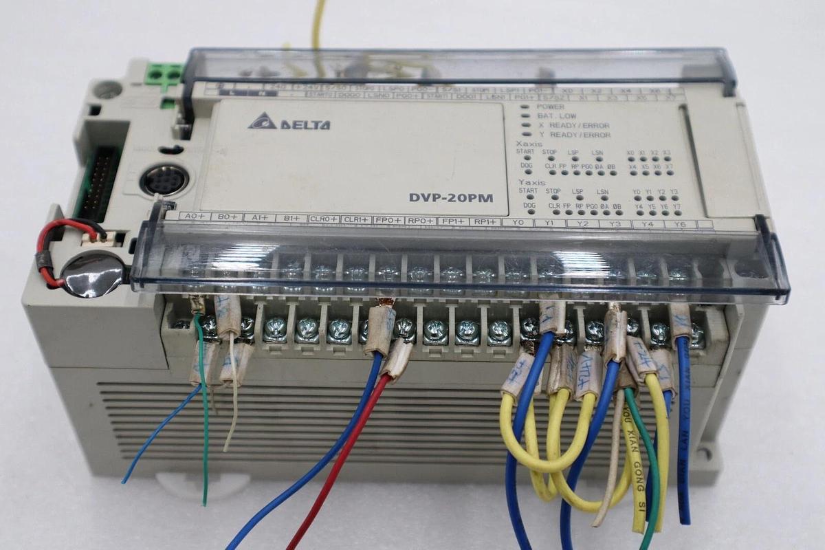 Used Delta PLC Module DVP20PM00D STOCK K-3003-A