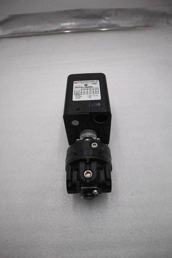 Used FAIRCHILD INDUSTRIAL PROD 24CC81160600 M/P CONVERTER W/REGULATOR STOCK 2279C
