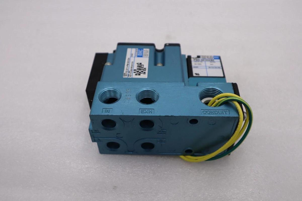 NEW MAC 6211C-211-PM-501DA SOLENOID VALVE 4-WAY SINGLE SOLENOID STOCK H1474