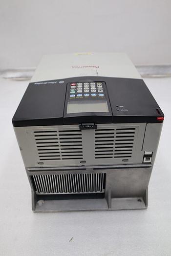 Used ALLEN BRADLEY 20BD027A0AYNANC0 POWERFLEX 20 HP 480V SER B DRIVE STOCK 5341