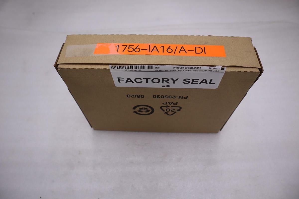 Used Allen Bradley 1756-IA16 /A INPUT MODULE 16PT 120 VAC 50/60HZ - STOCK GF29A