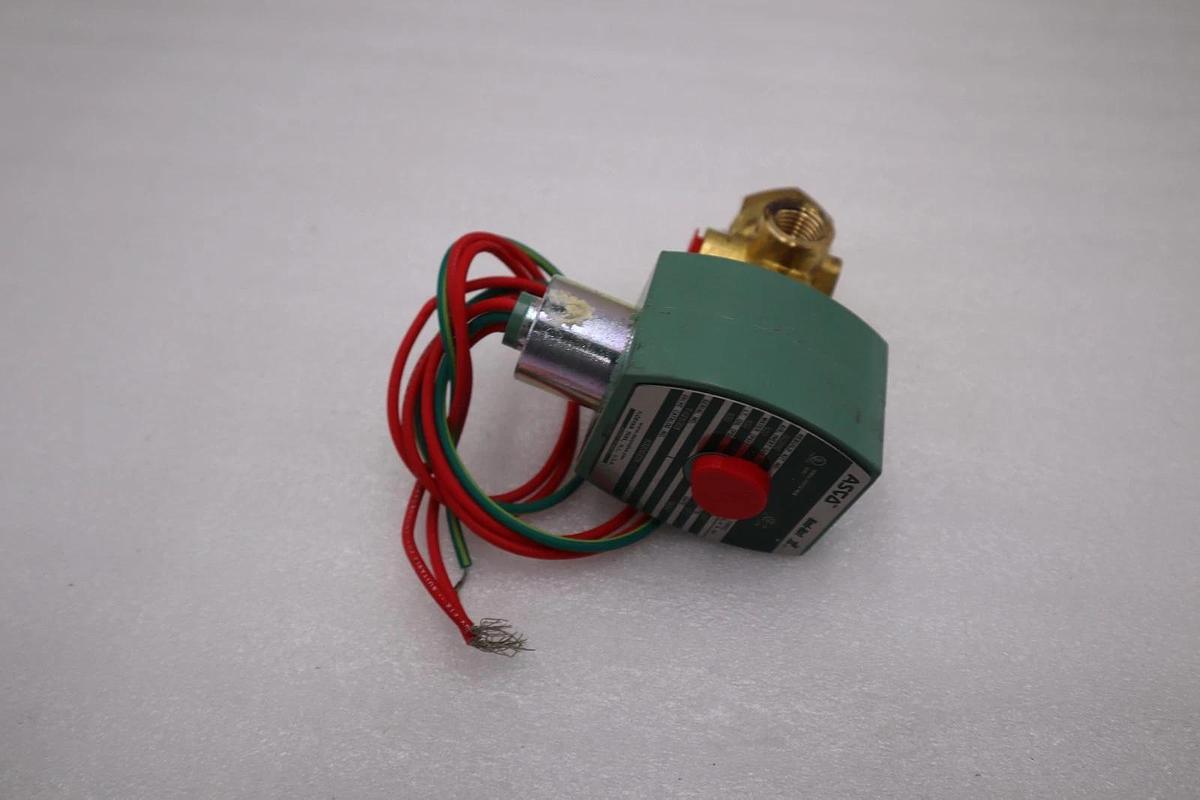 Used NEW NO BOX ASCO 8320G174 solenoid valve 1/4" NEW WITH BOX STOCK H1178A