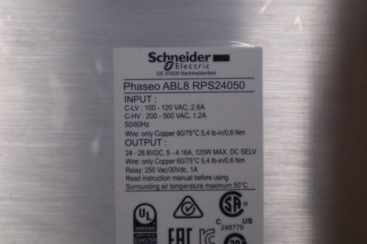 SCHNEIDER ELECTRIC ABL8RPS24050 POWER SUPPLY NEW IN BOX STOCK 3256A