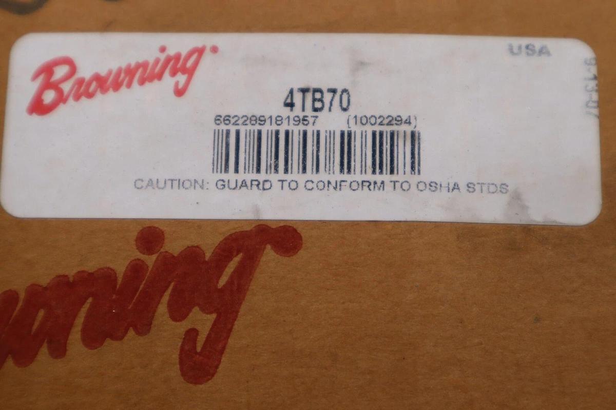 New Browning 4TB70 Sheave 2-1/8" Bore, 4 Groove 1002294 STOCK 2136C