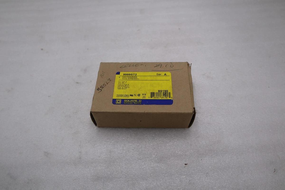 NEW OPEN BOX SQUARE D 9999ST2 SUPPRESSION MODULE STOCK 870B