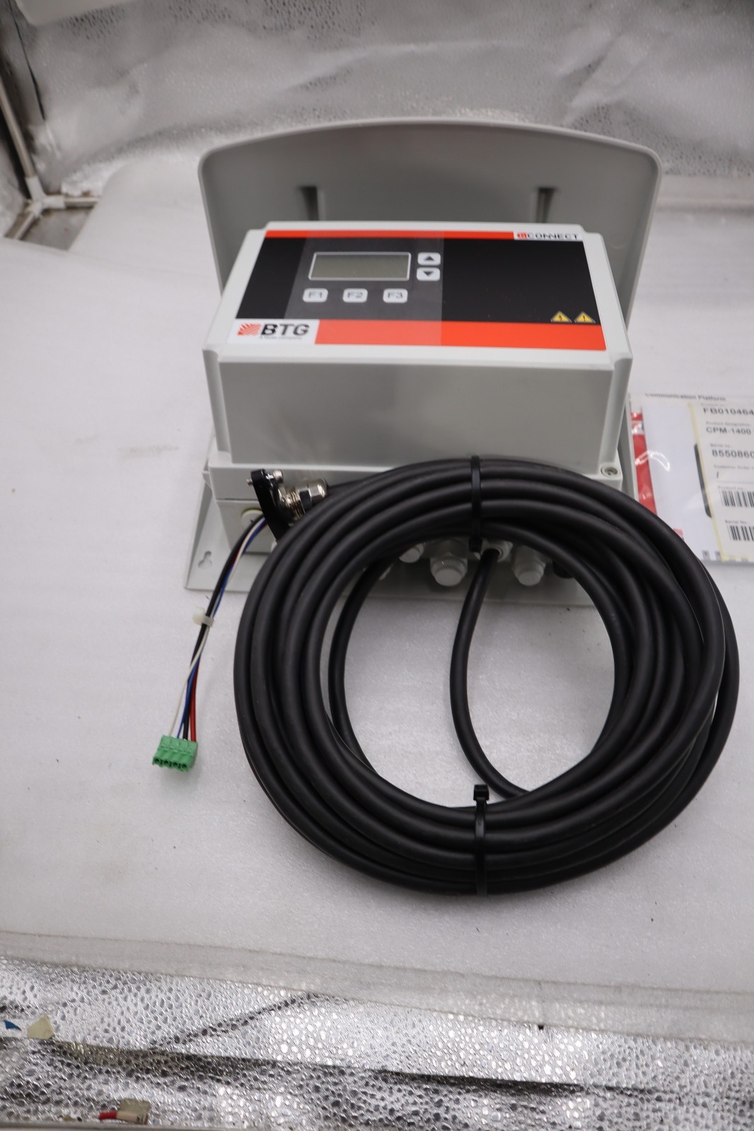 BTG CPM-1400 PH/Q0/M1/S2/H3/C10/R15 CONSISTENCY TRANSMITTER - NEW - STOCK 3826CC