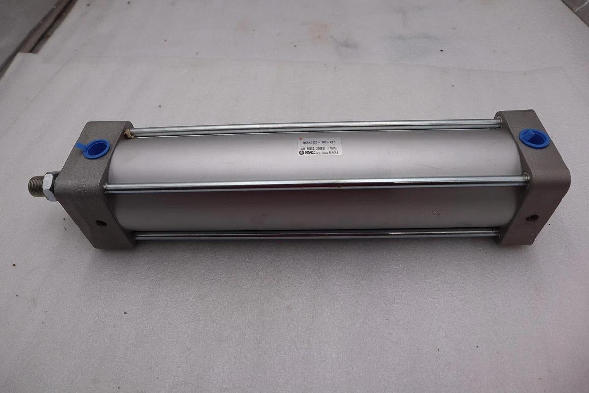 SMC NCA1D325-1200-XB7 CYLINDER NEW UNIT MAX PRESS 250 PSI (1.7MPA) STOCK 1401-A
