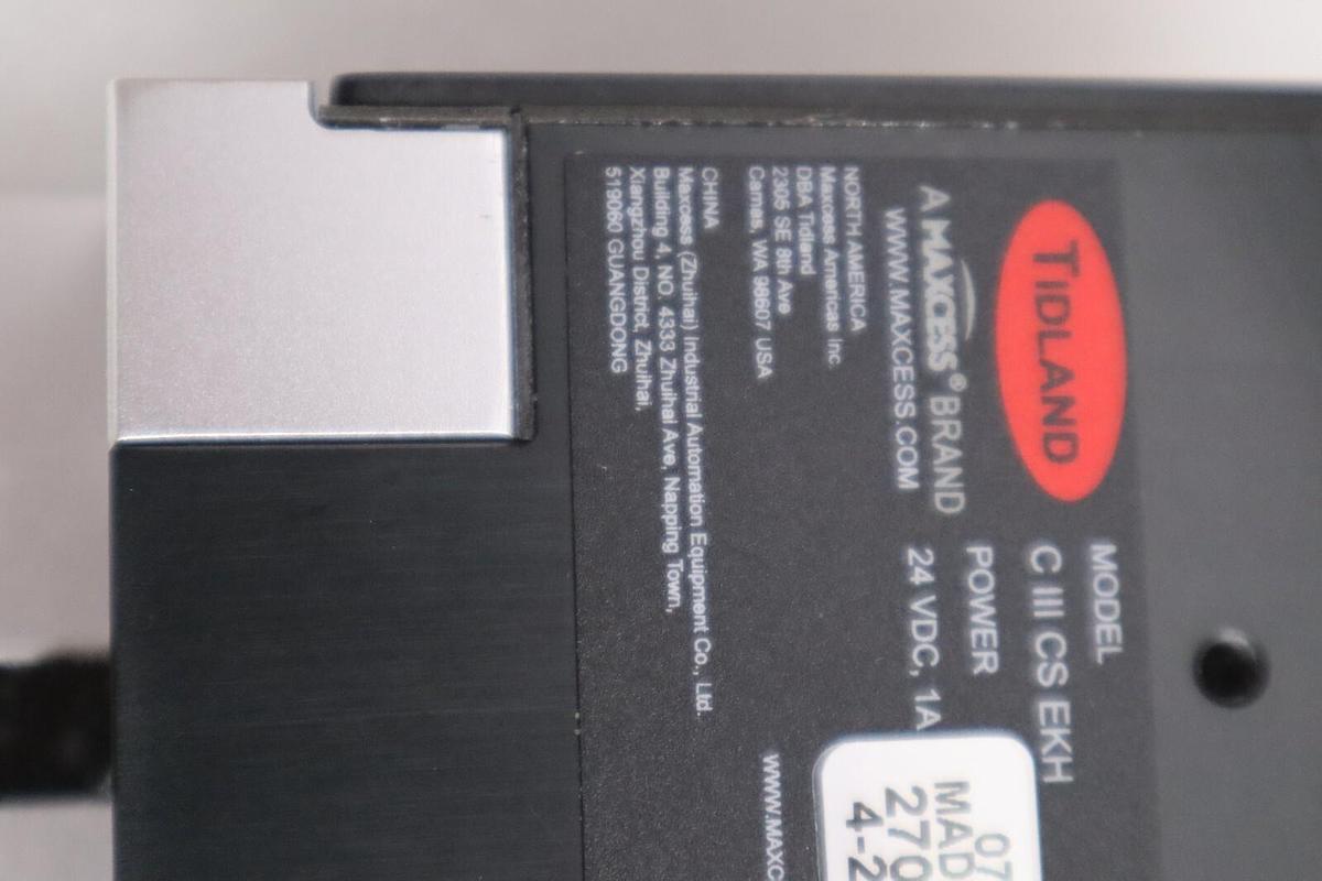 Used Tidland Maxcess Series CLIII-CS-KH (270014614) Slitter Knifeholder Stock S-157A