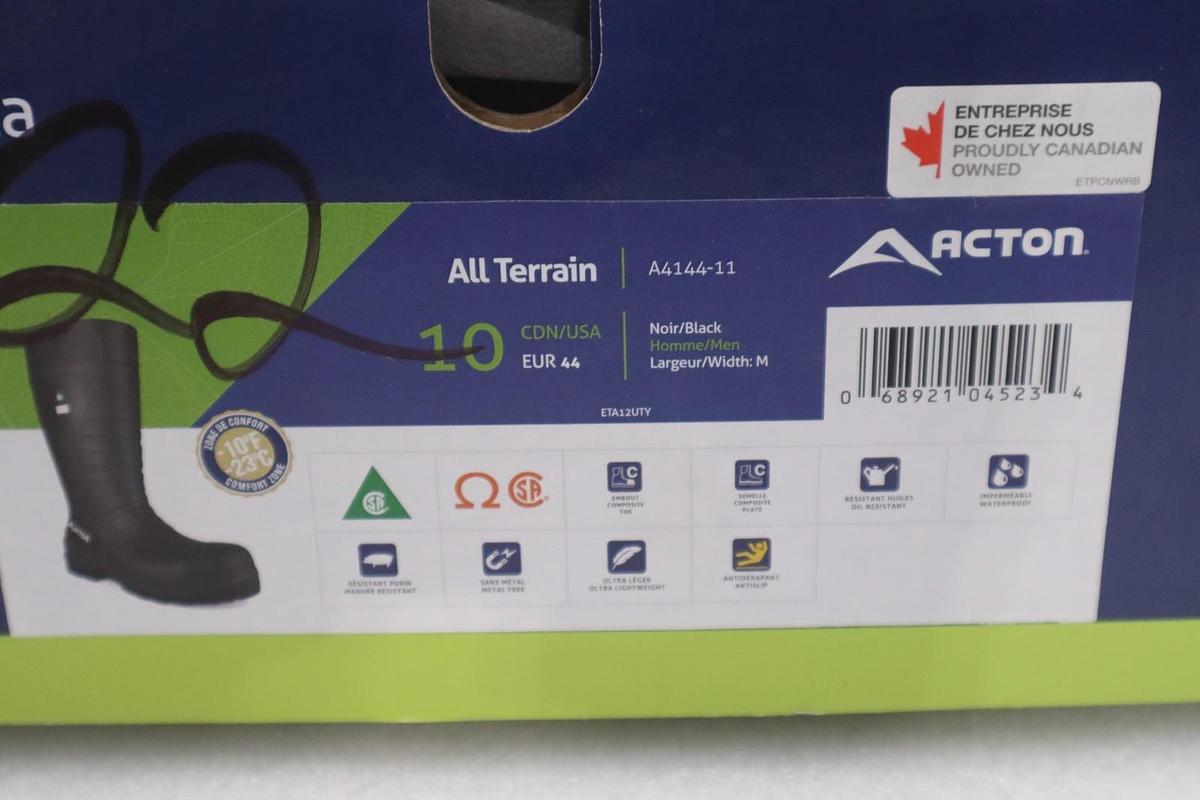 ACTION All Terrain 15" Composite Toe Rubber Work Boots A4144-11 - STOCK SGF97