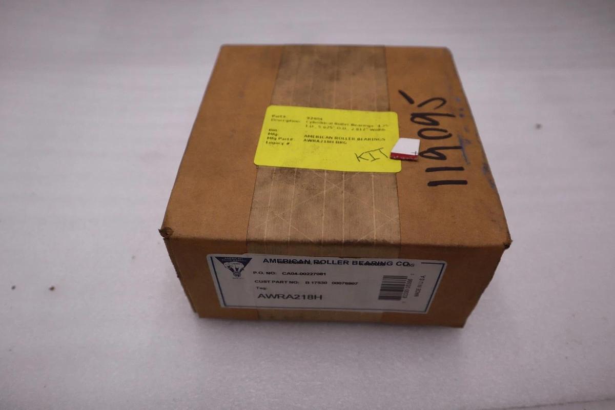 Used NEW AMERICAN BEARING A218H ROLLER BEARING AWRA218H STK 5716CC