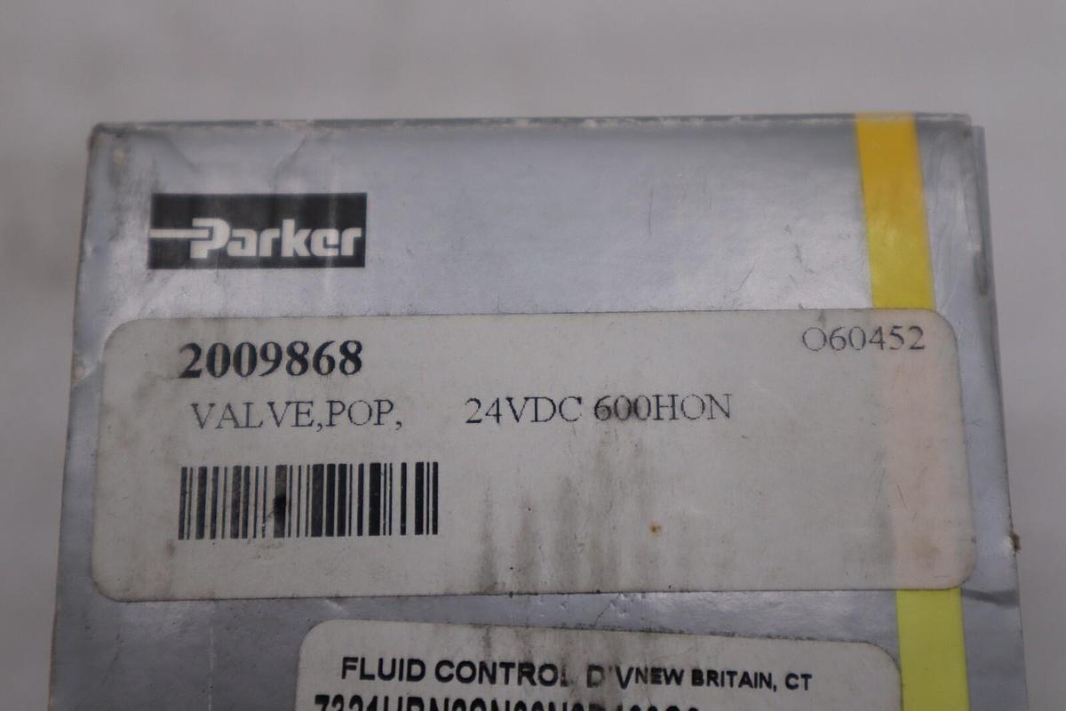 NEW IN BOX PARKER 7321HBN2SN00N0D100C2 FLUID CONTROL VALVE STOCK H238A