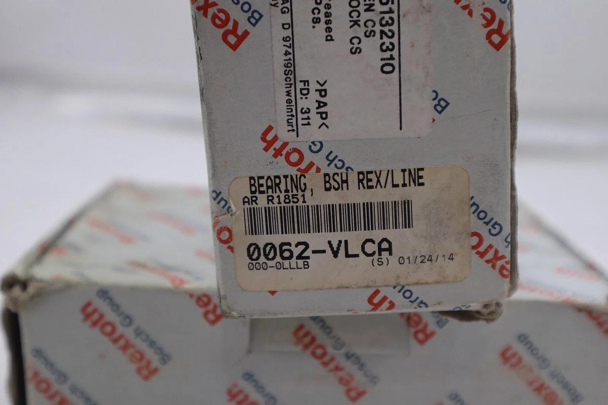 Used NEW R185132310 Bosch Rexroth Roller Rail Runner Block STOCK K-1520A