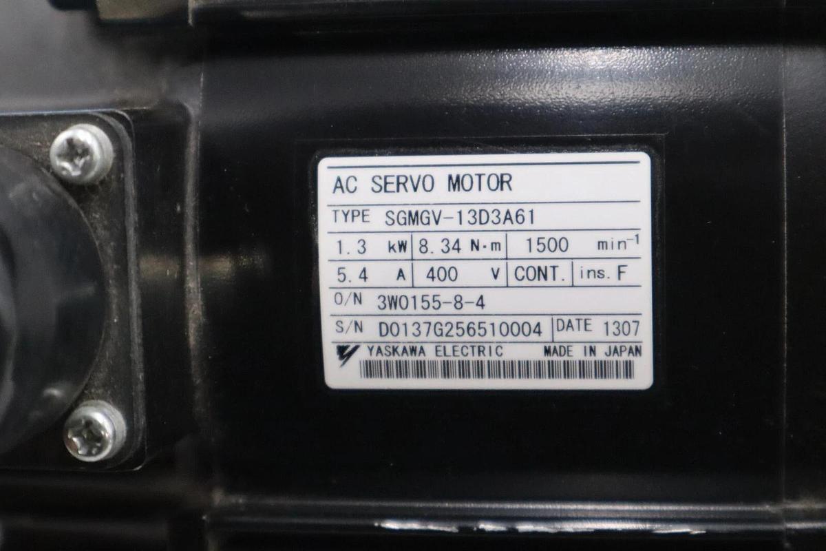 YASKAWA SGMGV-13D3A61 AC SERVO MOTOR SGMGV13D3A61 NEW NO BOX STOCK H1259