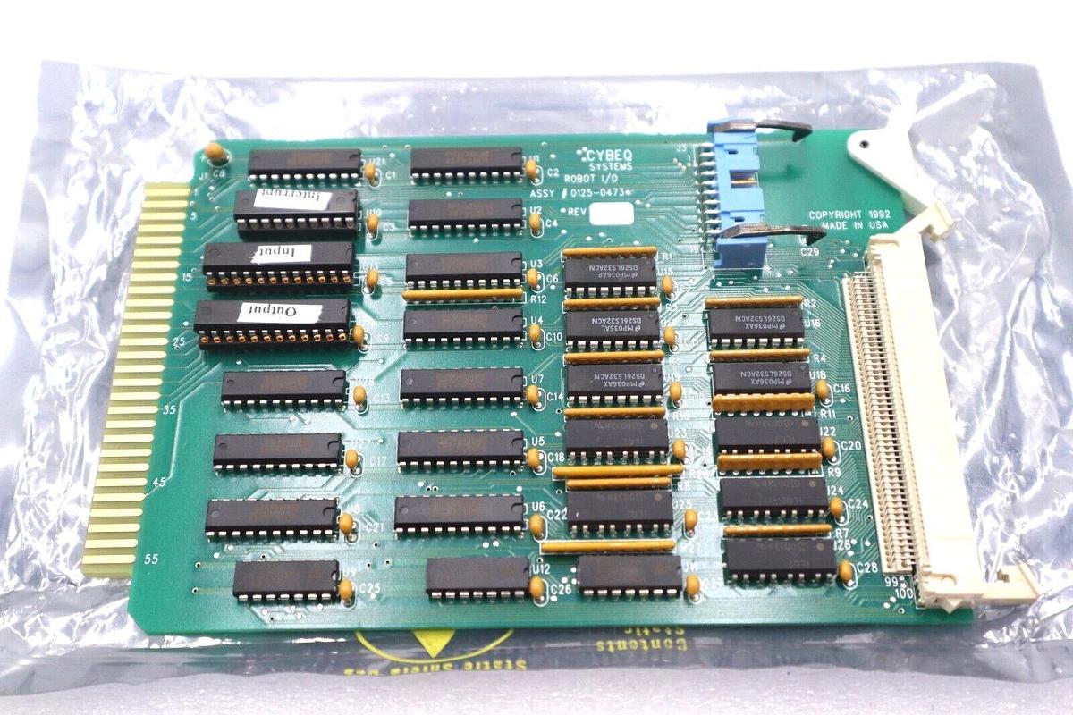 NEW CYBEQ 0125-0473 ROBOT I/O INTERFACE BOARD STOCK #2726