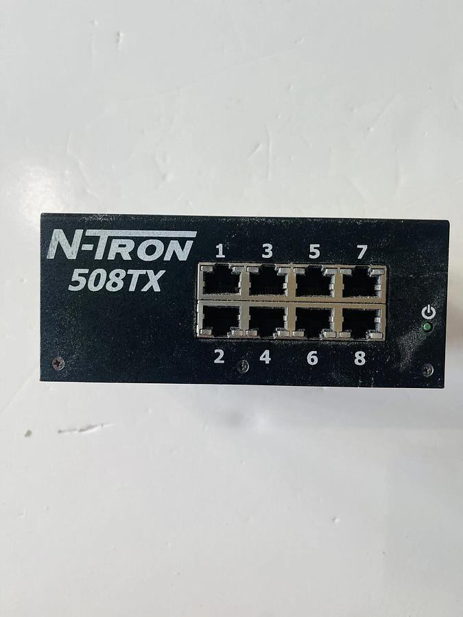 Used N-Tron 508TX Industrial Ethernet Switch 8-Port #K-683